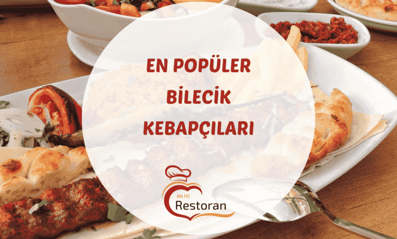 Bilecik Atatürk Caddesi'nde ızgarada pişen kebaplar ve dumanın sokağa yayıldığı akşam manzarası