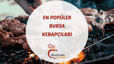 Bursa Tuz Pazarı Caddesi üzerinde tereyağlı İskender kebap servis edilen tarihi kebapçı mekânı