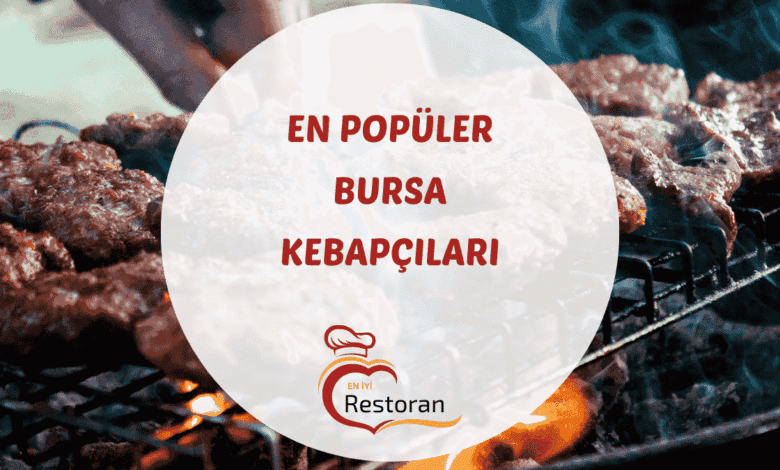 Bursa Tuz Pazarı Caddesi üzerinde tereyağlı İskender kebap servis edilen tarihi kebapçı mekânı