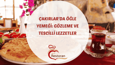 Çakırlar odun ateşinde gözleme ve reşo çaydanlık servisi Begonvil Plus